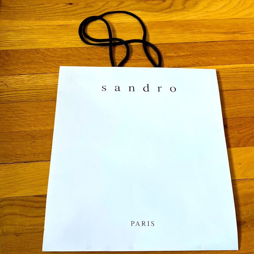 New - Sandro shopping bag